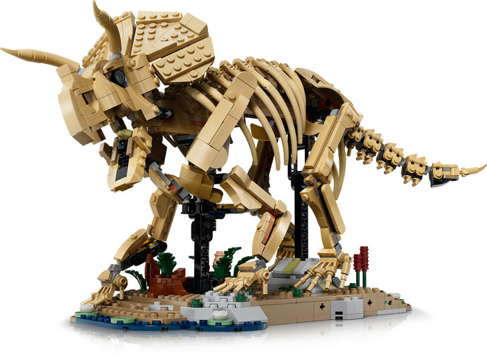 LEGO Jurassic World Dinosaurusfossielen: Triceratops 77985 detail