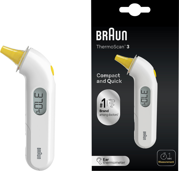 Braun ThermoScan 3 IRT3030WE verpakking
