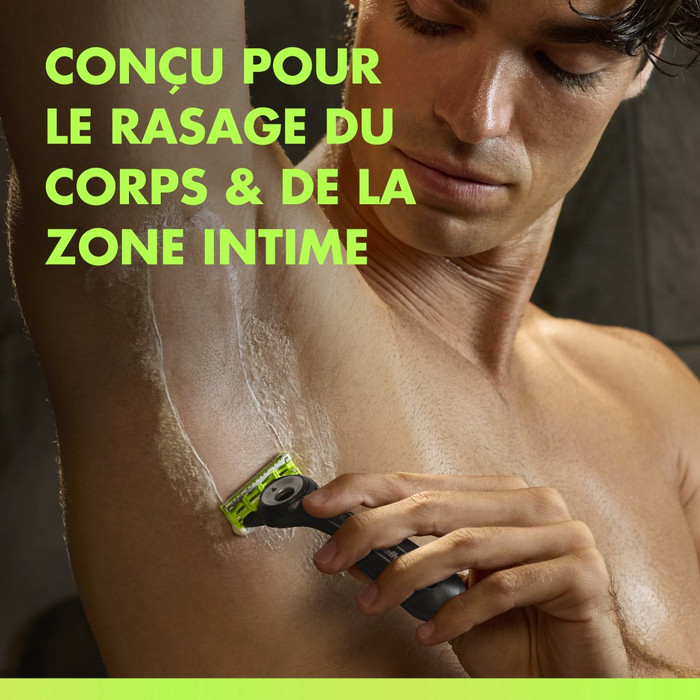 GilletteLabs Body Recharges de Rasoir (12 pièces) produit à l'usage