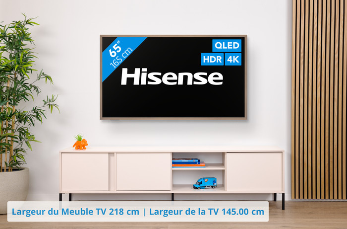 Hisense QLED 65" S7S (2026) visuel Coolblue 1