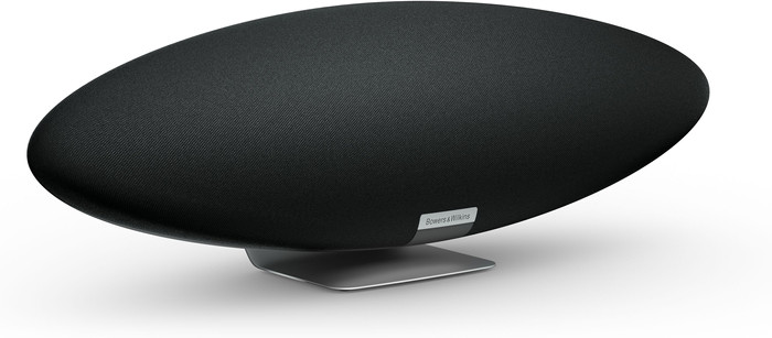 Bowers & Wilkins Zeppelin zwart linkerkant