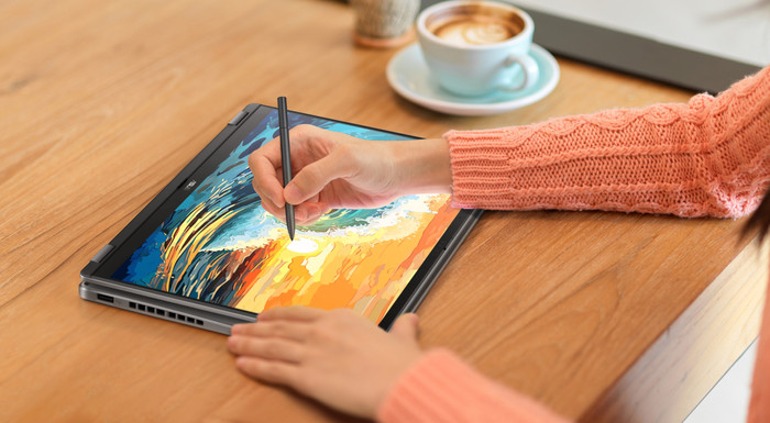 ASUS Vivobook 16 Flip OLED Copilot+ PC TP3607SA-SI099W Azerty product in gebruik