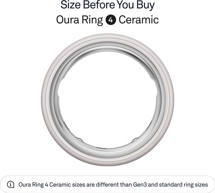 Oura Ring 4 Ceramic Maat 7 Cloud visual leverancier