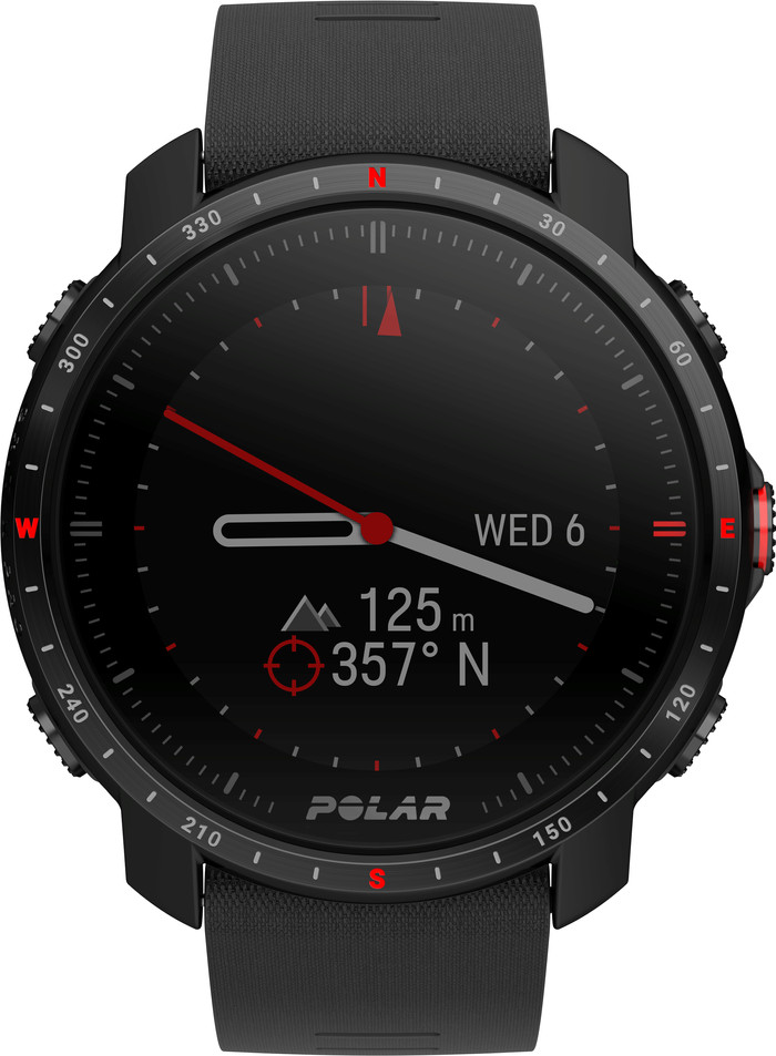 Polar Grit X Pro Black front