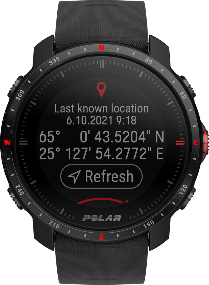 Polar Grit X Pro Black null