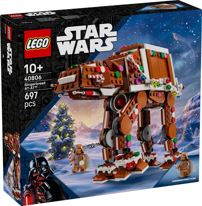 LEGO Star Wars Peperkoek AT-AT Walker 40806 verpakking
