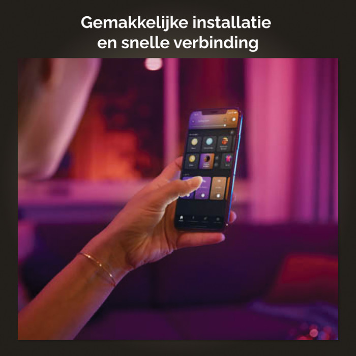 Philips Hue Flourish tafellamp White & Color Wit null