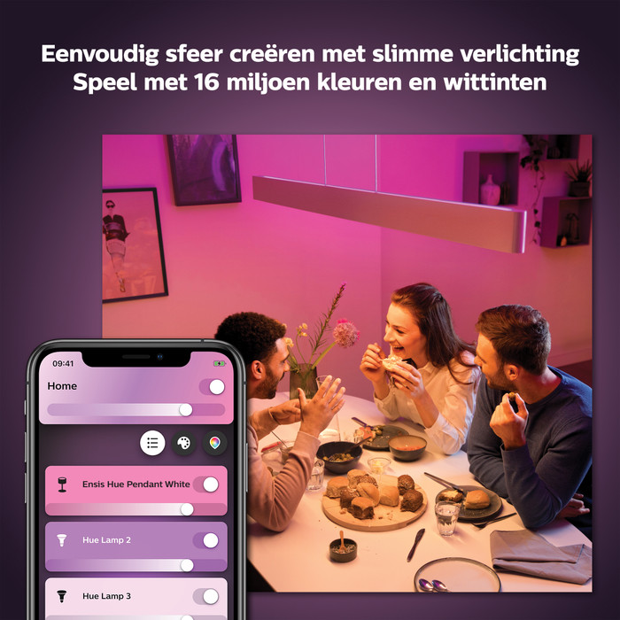 Philips Hue Ensis Suspension White & Color Blanc null