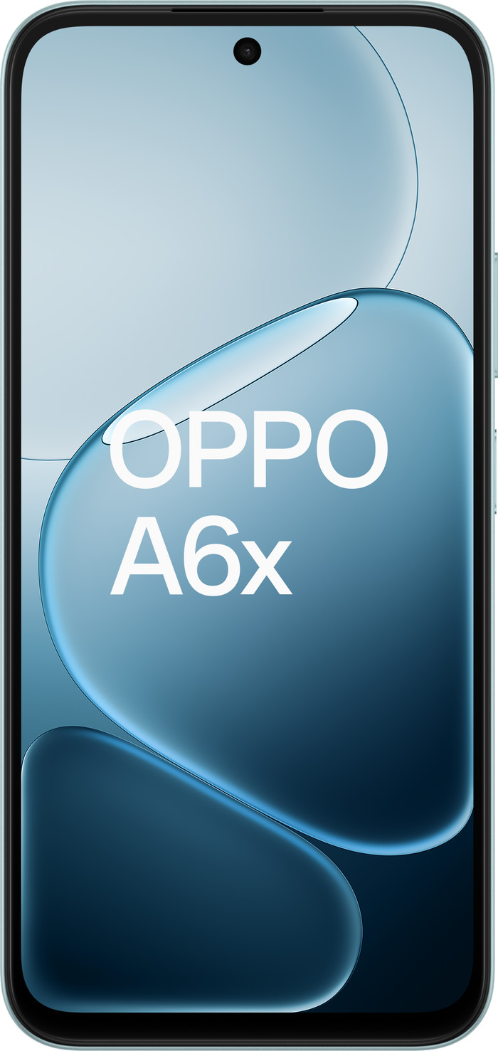 OPPO A6x 128 Go Bleu 4G avant