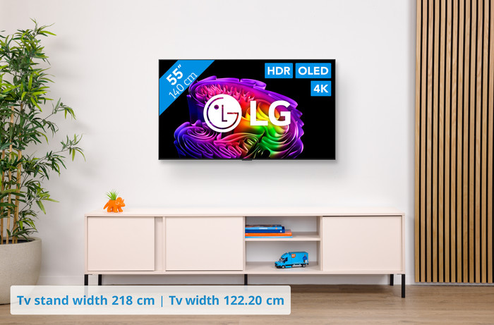 LG OLED evo 55 inches G6 (2026) visual Coolblue 1