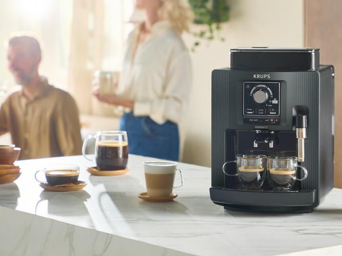 Krups Serenity EA4008 product in gebruik