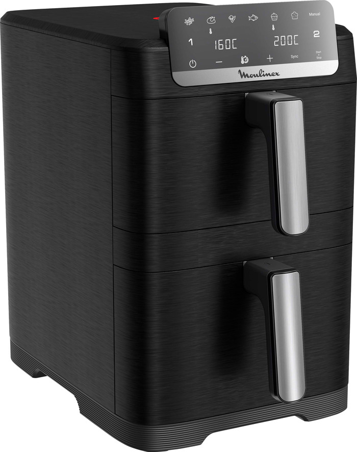 Moulinex Easy Fry Crispy Stack Dual EZ7528F0 rechterkant