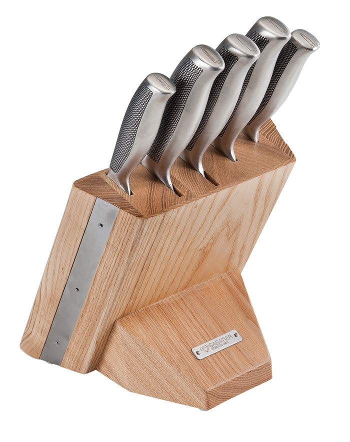 Diamant Sabatier Riyouri Bloc à Couteaux (5 pièces) produit composé