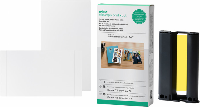Cricut Pack d'Autocollants et Photos pour StickerPix Print + Cut Main Image