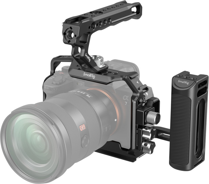 Smallrig Advanced Kit voor Sony A7 camera's product in gebruik