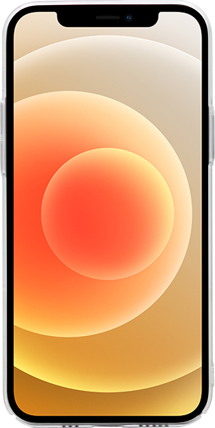 BlueBuilt Soft Case Apple iPhone 12 Mini Back Cover Transparent front