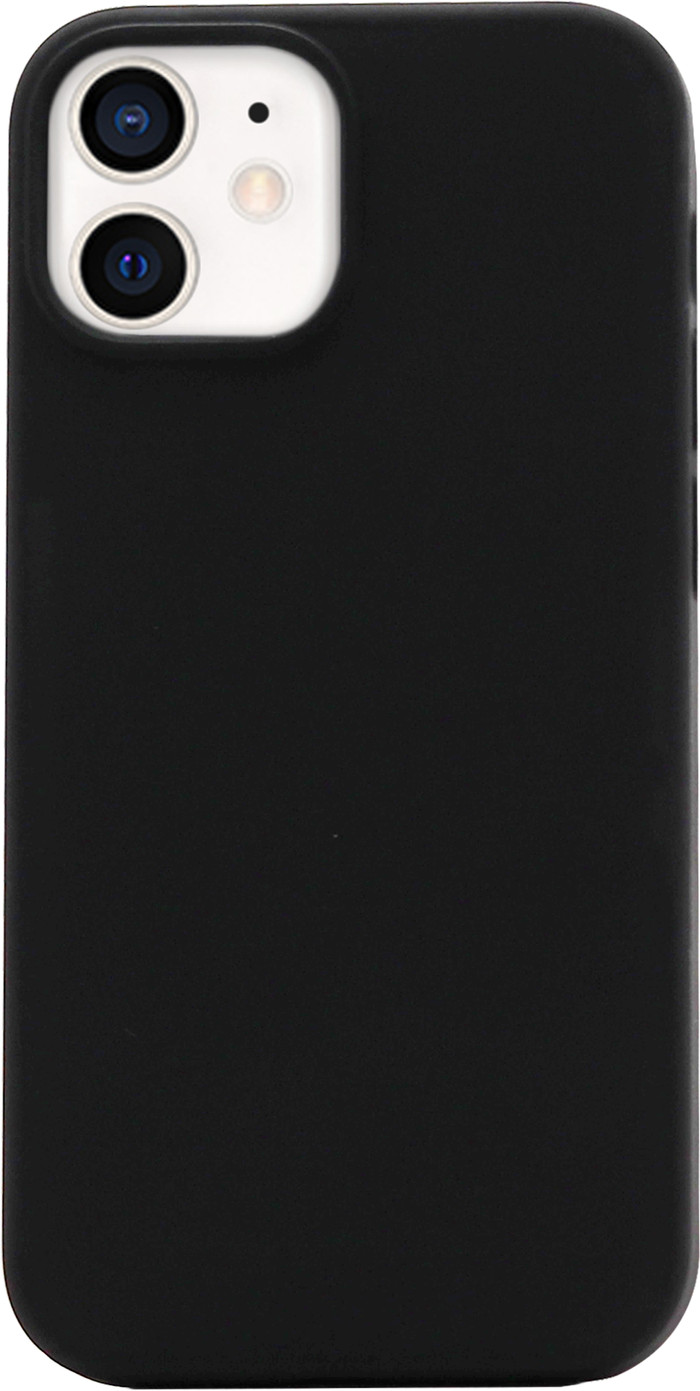 BlueBuilt Soft Case Apple iPhone 12 / 12 Pro Back Cover Black Main Image