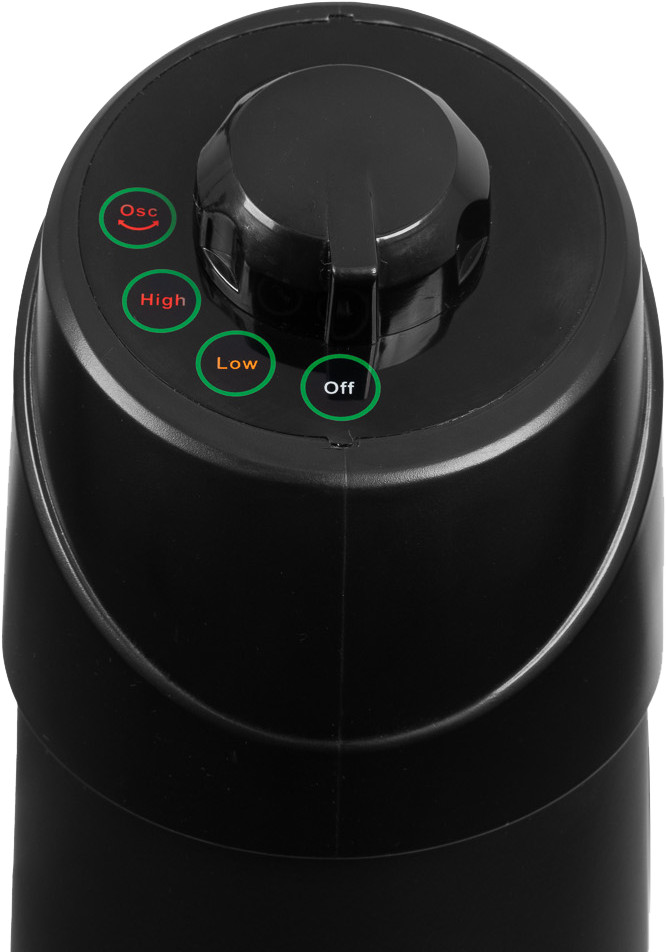 Eurom Q-Tower 1200 détail