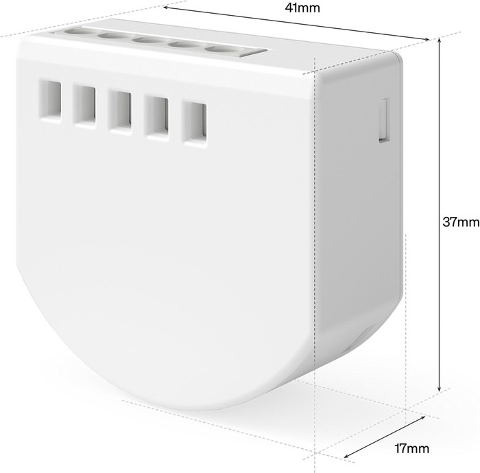 Philips Hue Bedrade Wandschakelaarmodule voor Niet Slimme Lampen 1 Kanaal visual leverancier