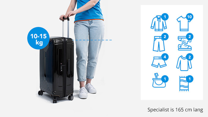 Samsonite Base Boost Expandable Spinner 66cm Navy Blue null