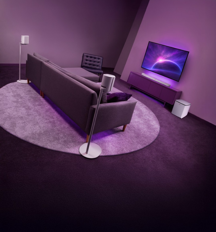 Bose Lifestyle Ultra Subwoofer Wit product in gebruik