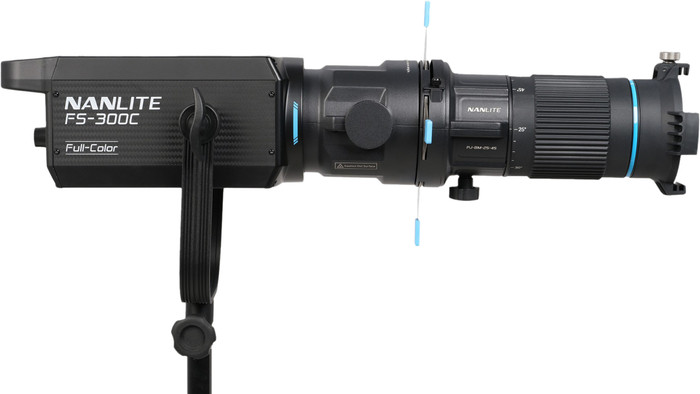 Nanlite Bowens Mount Projection Attachment 25-45 Degrés côté droit