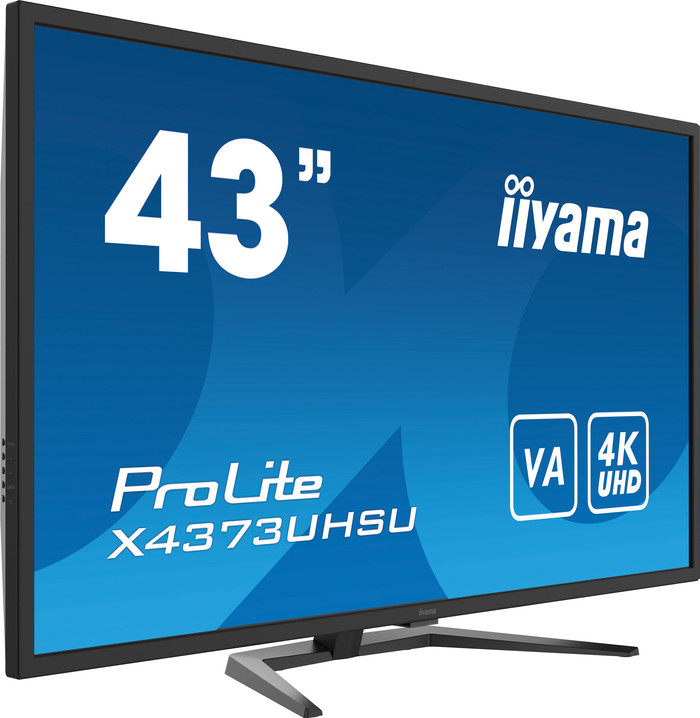 iiyama PROLITE X4373UHSU-B1 left side