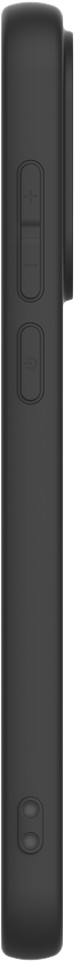 Just in Case Soft Design OnePlus Nord 6 Back Cover Zwart rechterkant