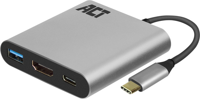 ACT USB-C to USB and HDMI adapter with Power Delivery Main Image