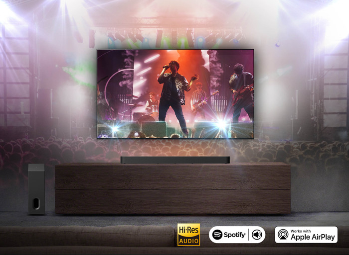 Sony Bravia Theatre Bar 7S product in gebruik