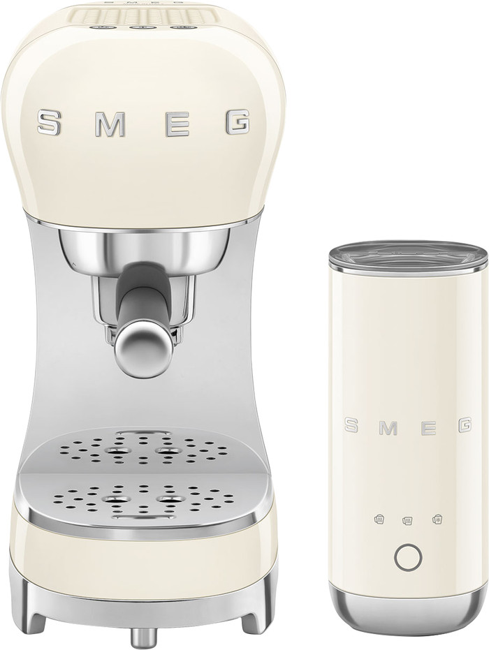 SMEG ECF12CREU Cream + Milk Frother Main Image