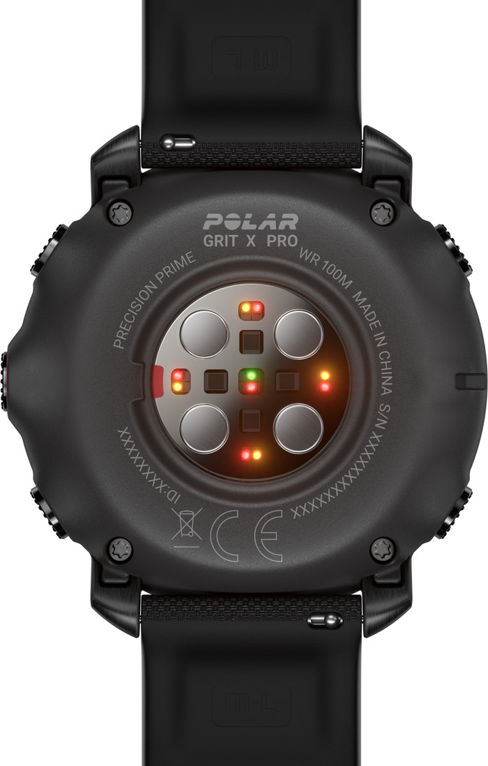 Polar Grit X Pro Black back