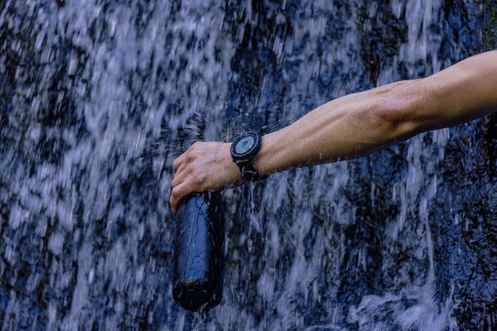 Polar Grit X Pro Black product in use