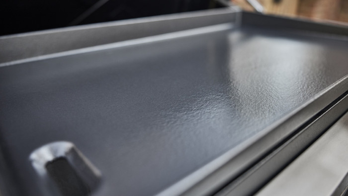 Weber Slate GPD 76 cm Premium Plancha Black detail