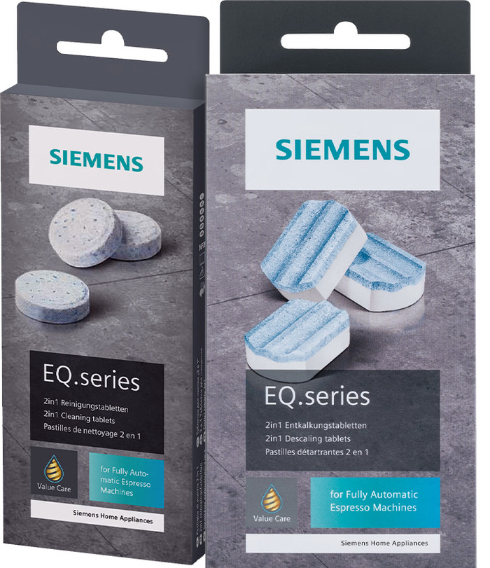 Siemens Descaling Tablets + Cleaning Tablets Main Image