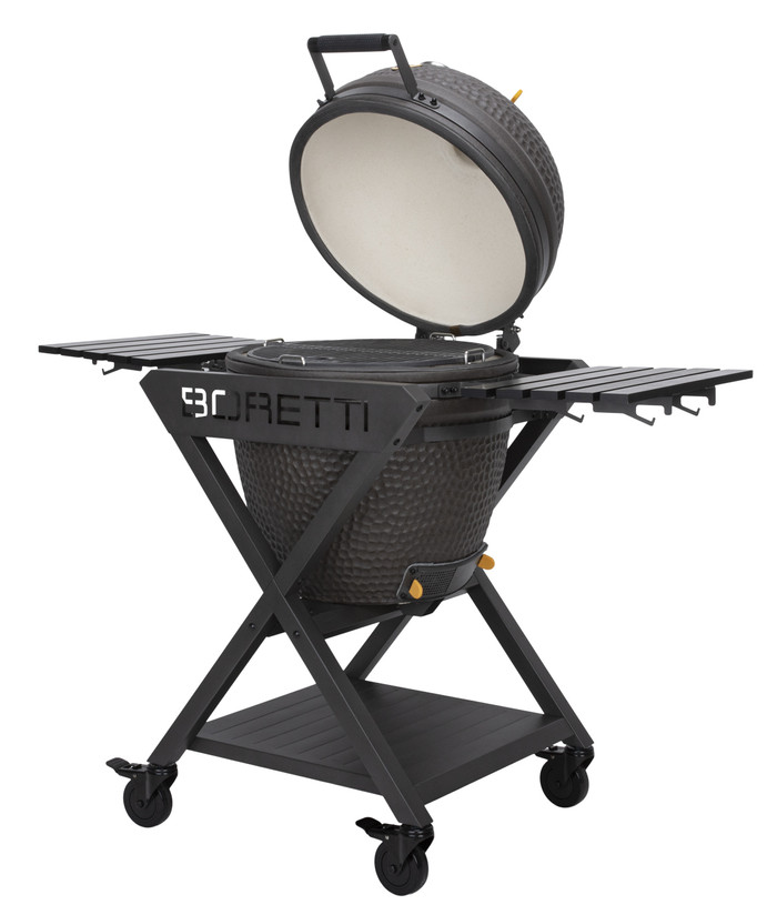 Boretti Ceramica Large + Boretti Housse BBQ Ceramica Large côté gauche
