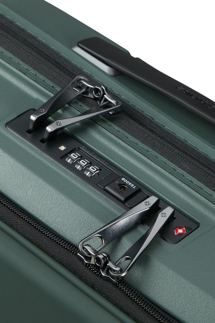 Samsonite Intuo Valise à 4 Roulettes Easy Access Extensible 55 cm Olive Green détail