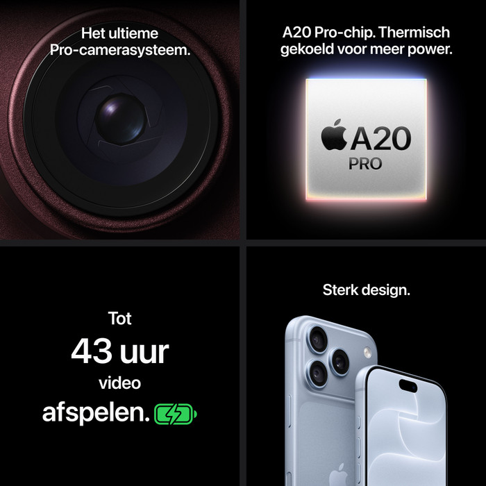 Apple iPhone 18 Pro Max 256GB Zilver visual leverancier