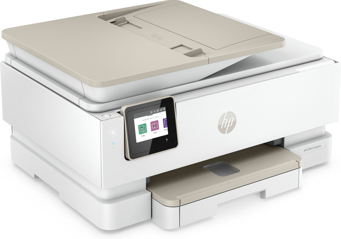 HP ENVY Photo Inspire 7920e All-in-One + 1 set extra cartridges linkerkant