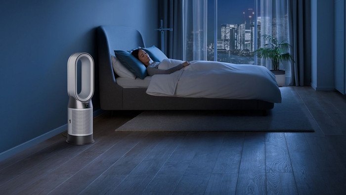 Dyson Purifier Hot+Cool HP1 product in gebruik
