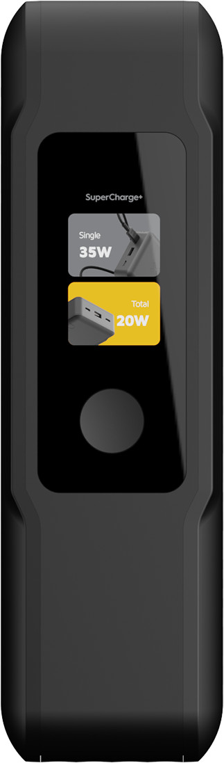 Xtorm NextGen Batterie Externe 35 W 20 000 mAh Noir côté gauche