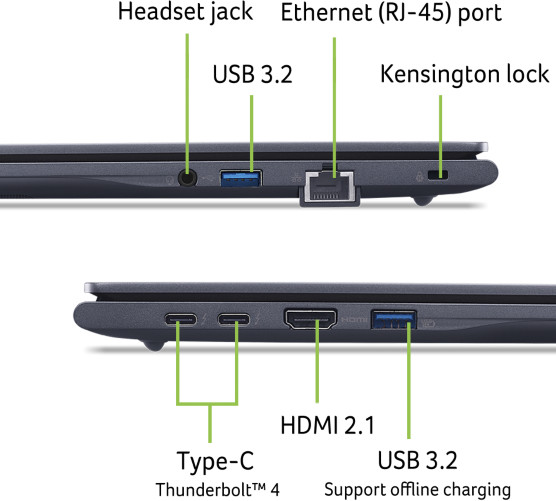 Acer TravelMate P4 16 TMP416-54-TCO-74N9 AZERTY visual supplier
