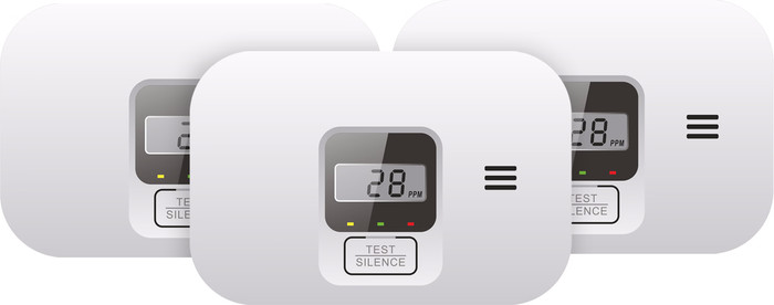 ELRO Blue Line Détecteur de Monoxyde de Carbone (10 ans) Lot de 3 Main Image