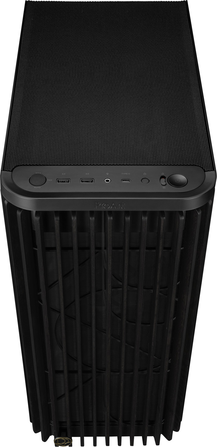 ASUS PROART PA401 Wood Edition TG Zwart bovenkant