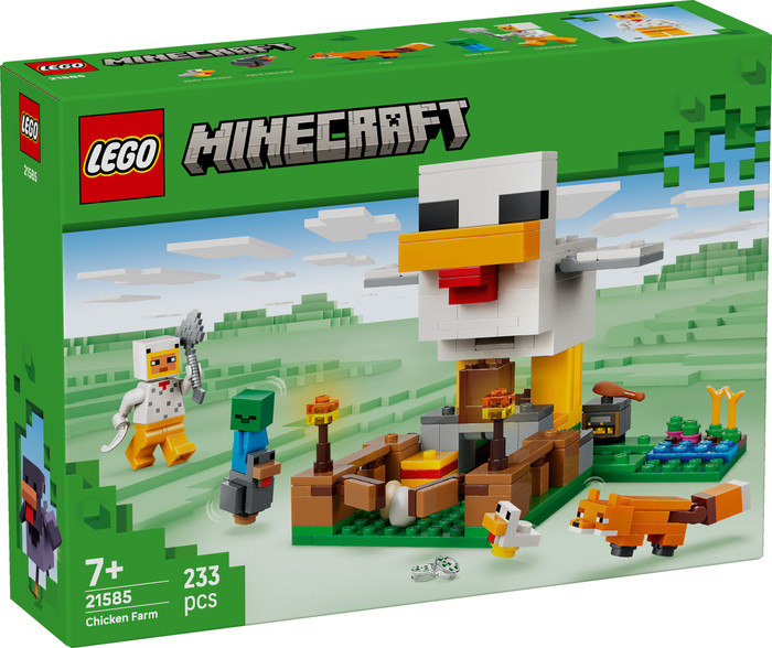 LEGO Minecraft - La Ferme à Poulet 21585 emballage