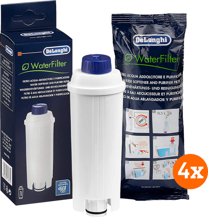 De'Longhi Waterfilter 4 stuks Main Image