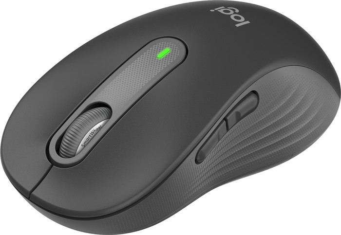Logitech Signature M650 L Wireless Mouse Graphite left side