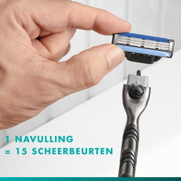 Gillette Mach3 + 3 Navulmesjes visual leverancier