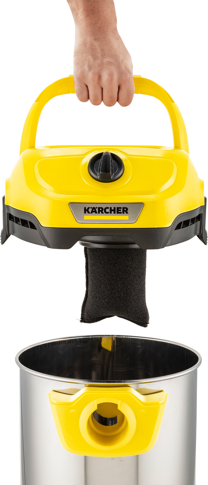 Karcher WD 2 Plus S V-15/4/18 produit à l'usage