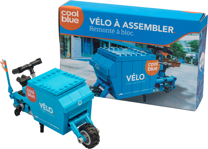 Vélo à Monter Coolblue emballage